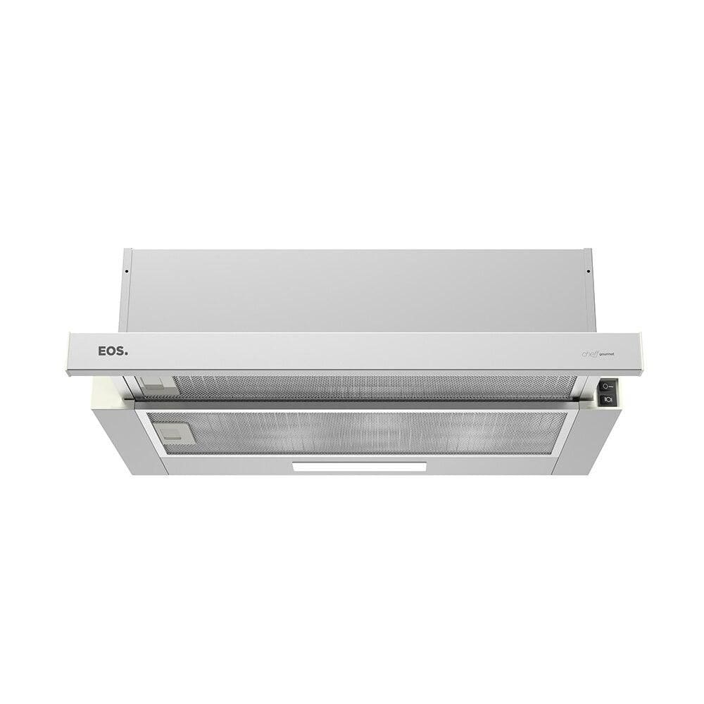 Depurador e Exaustor de Parede EOS 60cm Slim Retrátil Inox ECO60DRI 220V
