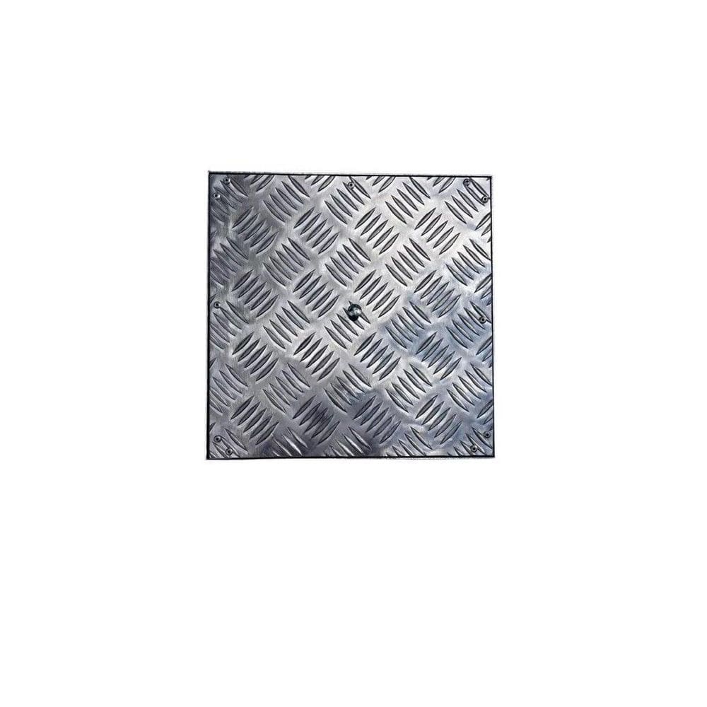 Tampa De Encaixe - 60X60 Cm - Alumínio