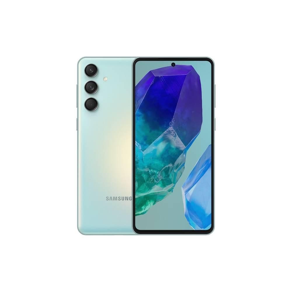 Smartphone Samsung Galaxy M55 256GB 5G 8GB Verde Claro 6,7