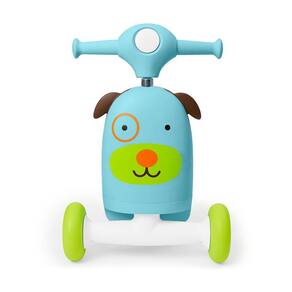 Triciclo Patinete Cachorro Zoo Skip Hop Divertido Versatil e Seguro