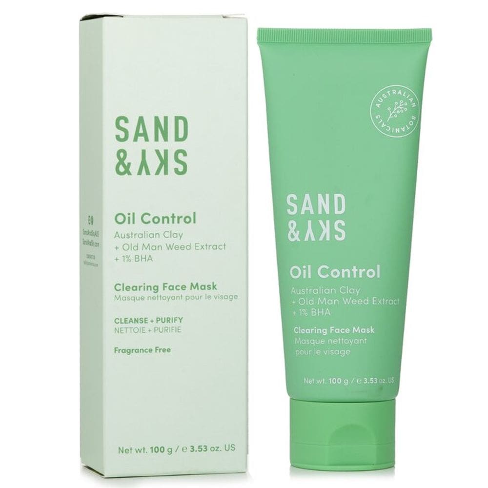 Máscara facial Sand & Sky Oil Control Clearing para pele oleosa
