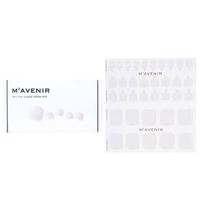 Adesivo de unhas Mavenir Classic Crema Pedi White