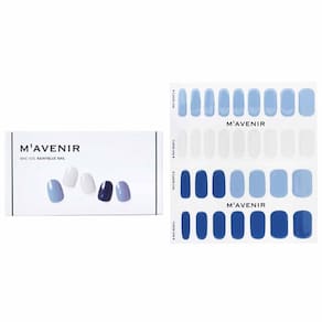 Adesivo de unhas Mavenir Rainyblue Blue Gel com qualidade de salão