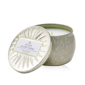 Vela Voluspa Blond Tabac Mini Tin 25h de tempo de queima