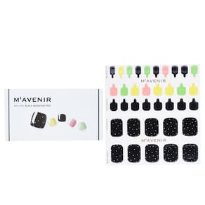 Adesivo de unhas Mavenir Black Neonstar Pedi