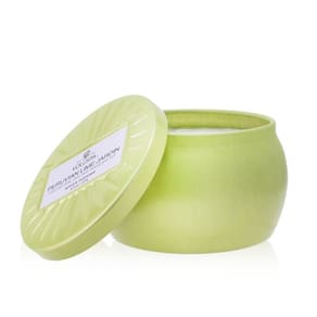 Vela Voluspa Mini Tin Peruvian Lime Jardin 25h de tempo de queima