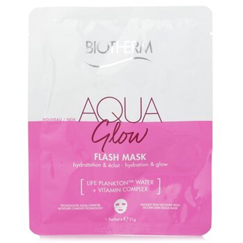 Máscara facial Biotherm Aqua Glow Flash com vitamina C