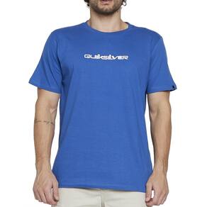 Camiseta Quiksilver Omni Font SM25 Masculina Royal