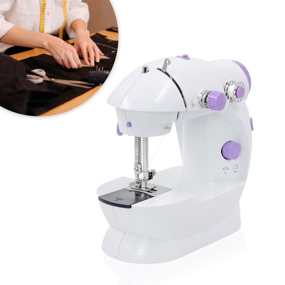 Mini Máquina Costura Reta - Bivolt Compacta