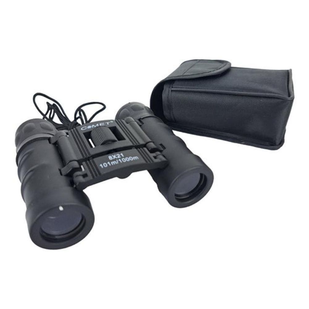 Binóculo Comet Zoom 8 X 21Mm Com Bolsa Camping Pesca