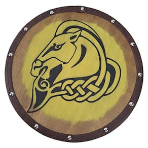 Quadro Decorativo Escudo Viking Whiterun - Whiterun Skyrim