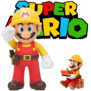 Action Figure Mario Construtor Super Mario Com Garantia