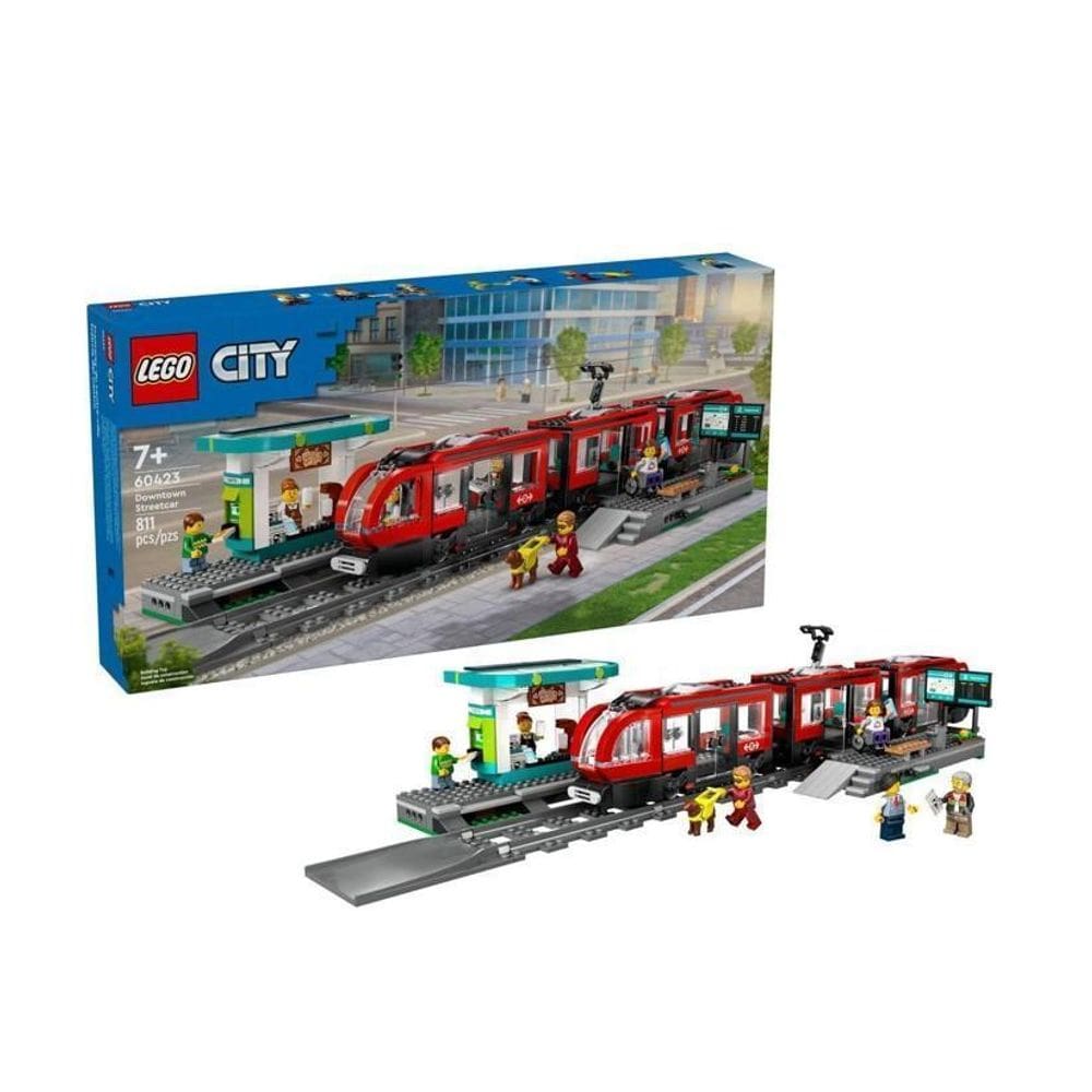 Lego City Bonde E Estação Do Centro - 60423