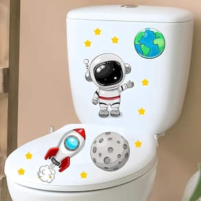 Adesivo Para Vaso Sanitário Astronauta