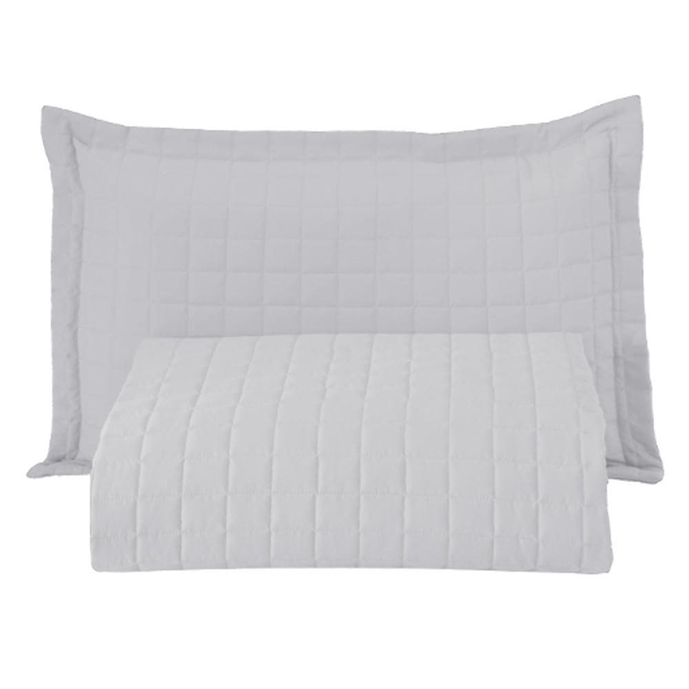 Kit Cobre Leito Colcha Bellini Solteiro Dupla Face Percal