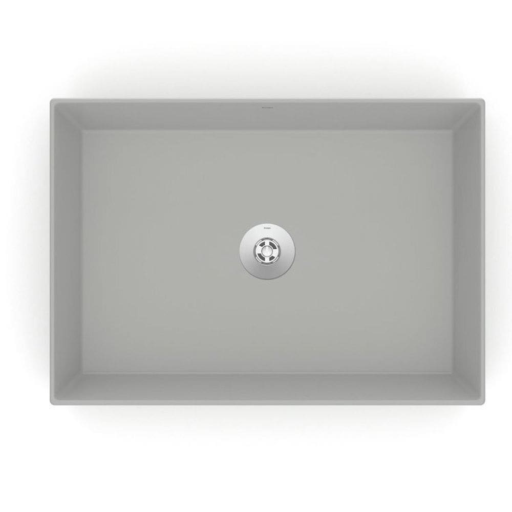 Kit 2 Cubas de Apoio Retangular sem Mesa 510x360 Platinum P7 Incepa Stone