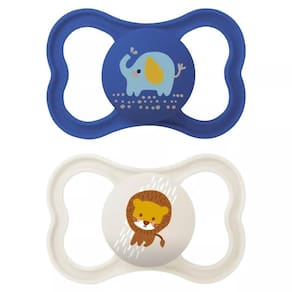 Chupeta Air 6+ meses Azul - Embalagem Dupla - MAM