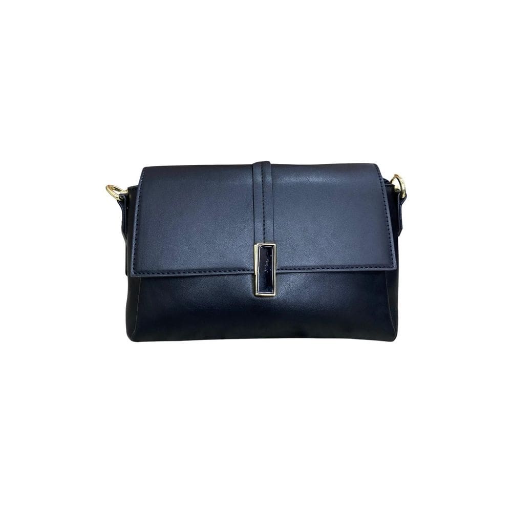 Bolsa Anna Luxory Trasnversal Pequena Preta Jb135