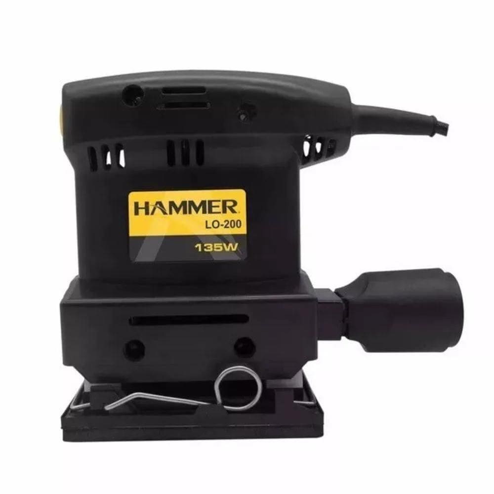 Lixadeira Orbital Hammer LO200 135w 100% Rolamentada