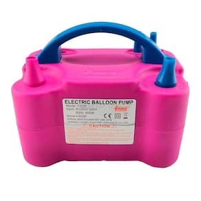 Inflador Compressor 220V Bomba Balões Bexigas Rosa