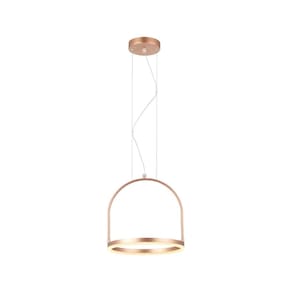 Pendente Avant Cage Ø300mm 12W 3000K Cobre Fosco Bivolt