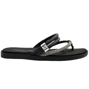 Tamanco Feminino Casual Dia a Dia com Strass Beira Rio 8496.410