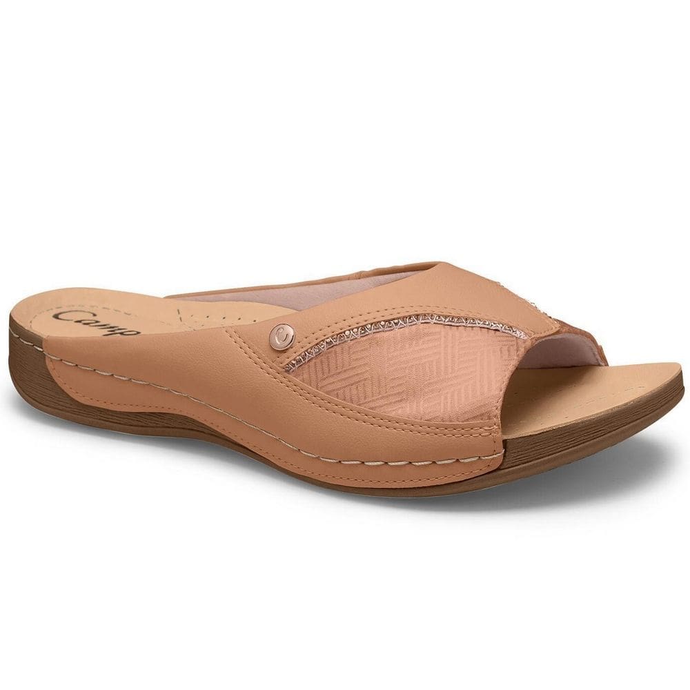 Chinelo Feminino Campesi Conforto Joanete Blaqueada CP141