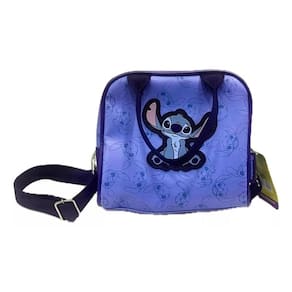 Bolsa Maleta Com Alça Térmica Stitch Zona Criativa