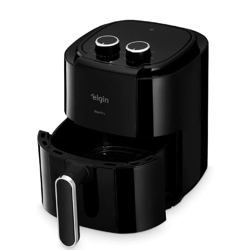 Fritadeira Eletrica S/oleo Preta 220v 3,5l Elgin