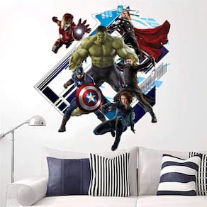 Adesivo De Parede Vingadores Mod08