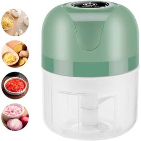 Cortador E Moedor De Alimentos Mini Portátil Com Bateria