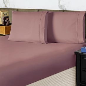 Jogo Cama Lençol Casal Conforto Percal 300 Fios 3 Peças