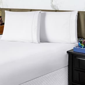 Jogo Cama Lençol Queen Conforto Percal 300 Fios 3 Peças