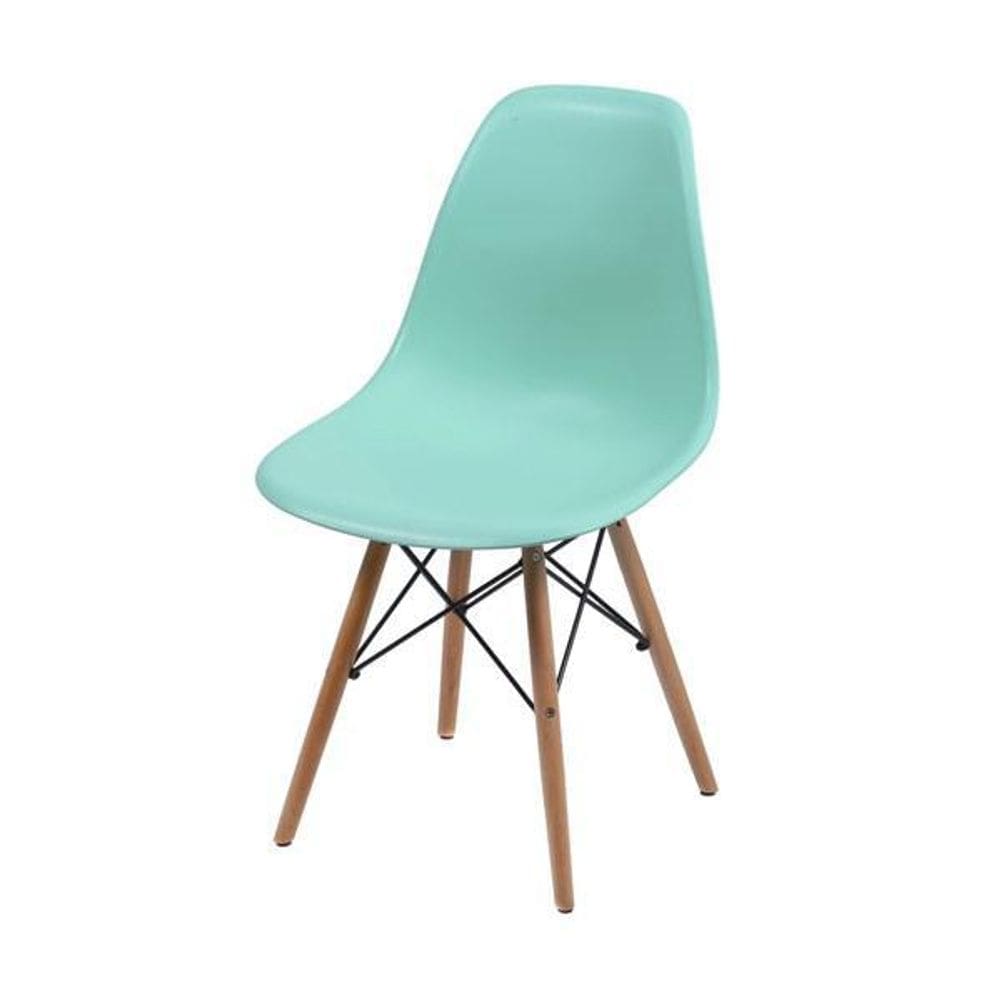 Cadeira De Jantar Design Eiffel Charles Eames Dkr Verde