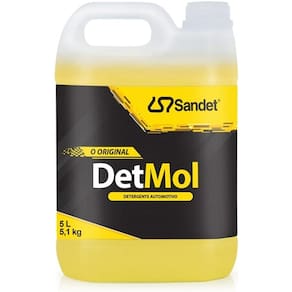 Shampoo Det Mol Sandet 5lts Lava Moto Detergente Concentrado Limpeza Pesada Off Road