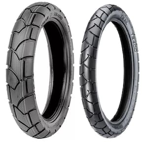 PAR PNEU 90/90-21 TR400 TT 54S + 120/80-18 TR400 TT 62S VIPAL Xre 300 Falcon 400 Xtz 250 Lander