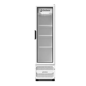 Expositor Vertical Imbera 453 Litros Porta de Vidro Branco VRS16 – Bivolt