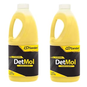 SHAMPOO DETERGENTE SABAO NEUTRO MOTO CARRO BIKE Det Mol 1,9 Litros Sandet LIMPEZA OFF ROAD PASSEIO - 2 UNIDADES -