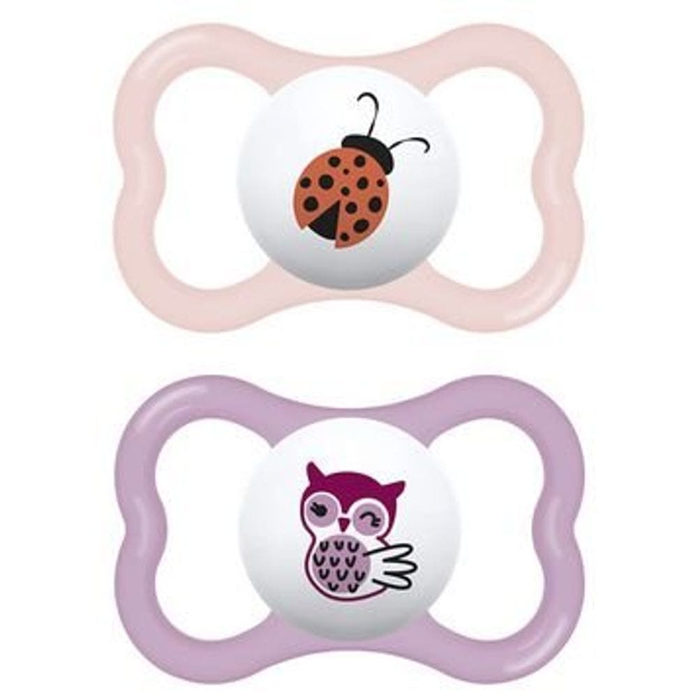 Chupeta Supreme - 6+ meses Rosa - Embalagem Dupla - MAM