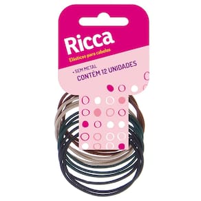 Kit Com 3 Elásticos Sem Metal 2Mm Ricca