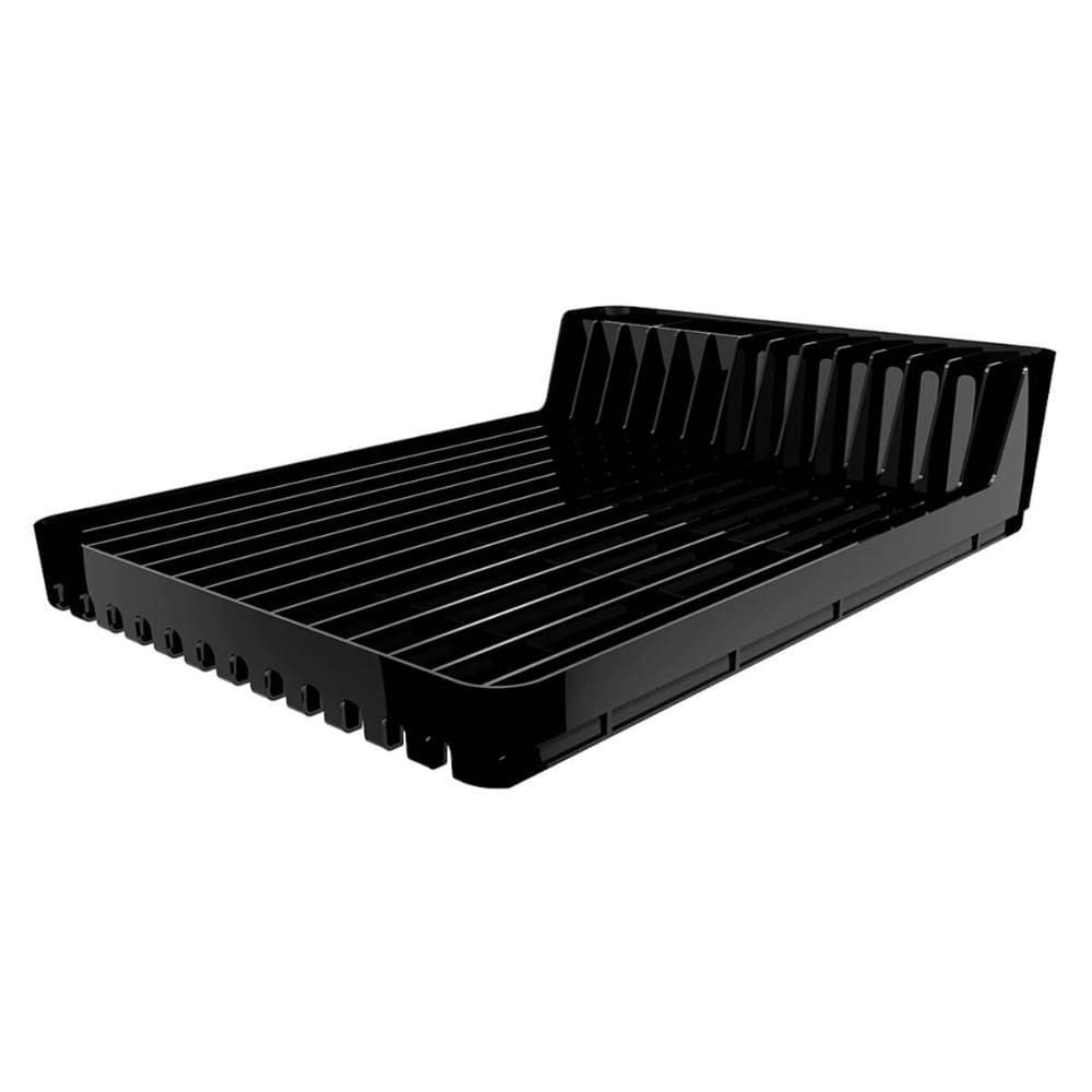 Escorredor de Pratos Louças Preto Pop Crippa Compacto Cozinha Pia