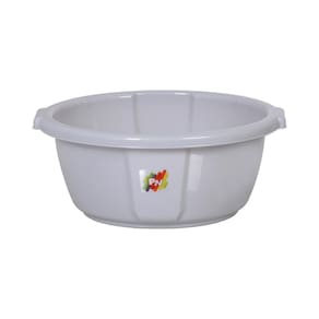 Kit Bacia Redonda Plastica Reforçada Cozinha Lavanderia Pmg