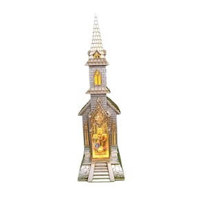 Catedral Sagrada Familia Iluminada C/ Musica 46X14