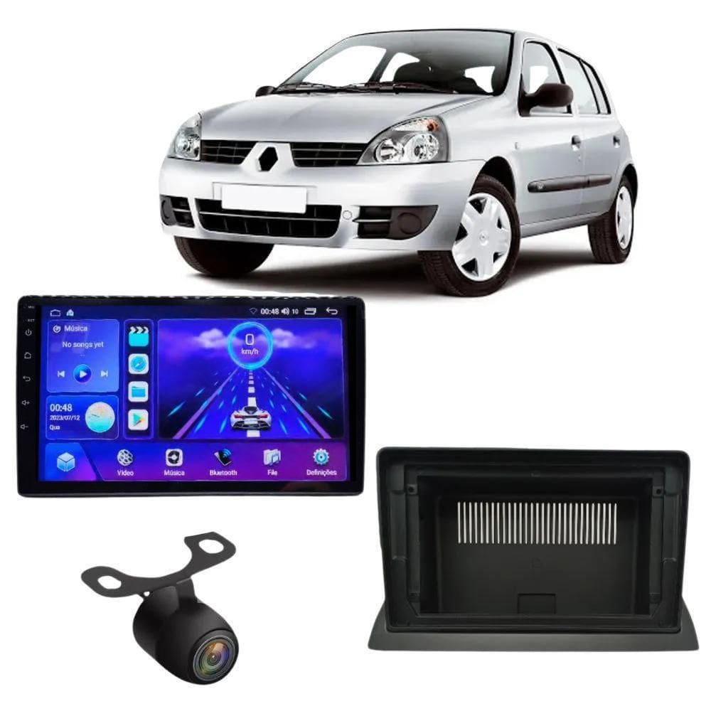 Kit Multimidia 9 Renault Clio G2 1998 À 2005 Quadcore 2Gb