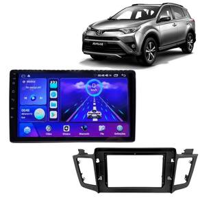 Kit Multimídia Toyota Rav4 2013 À 2019 Carplay E Android