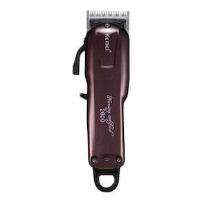 Cortador De Cabelo Kemei Km-2600 Bordô 100V/240V