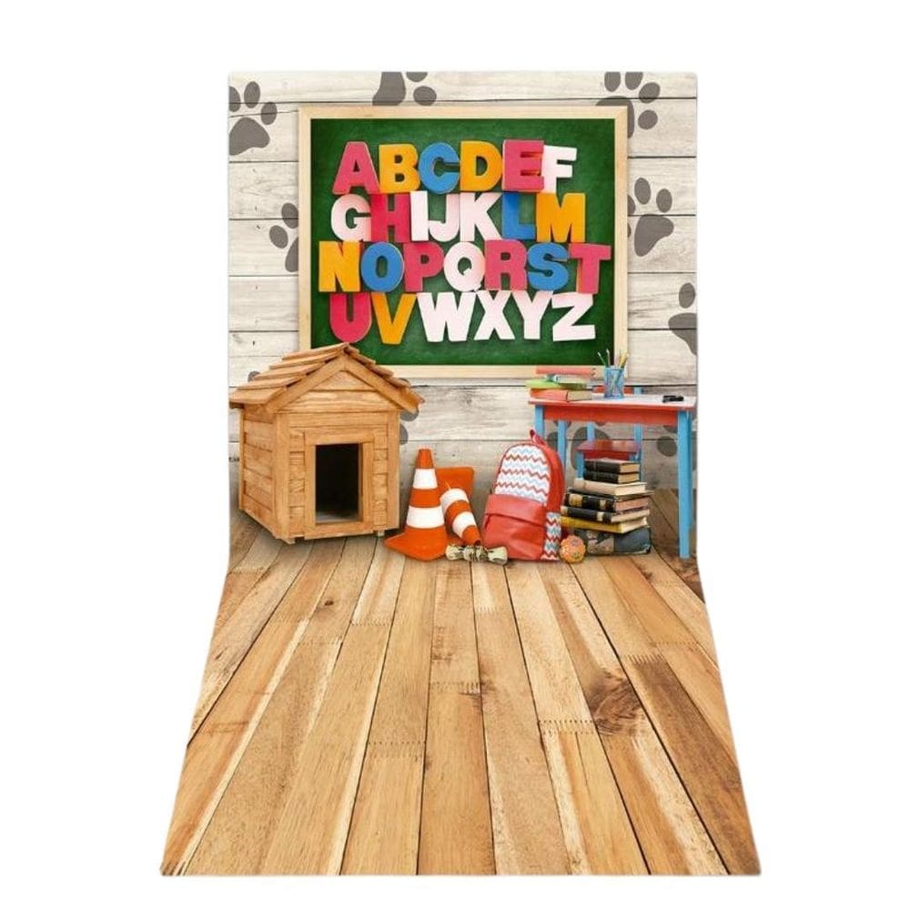 Fundo Fotográfico Painel Cenário Pet Shop - Escolinha