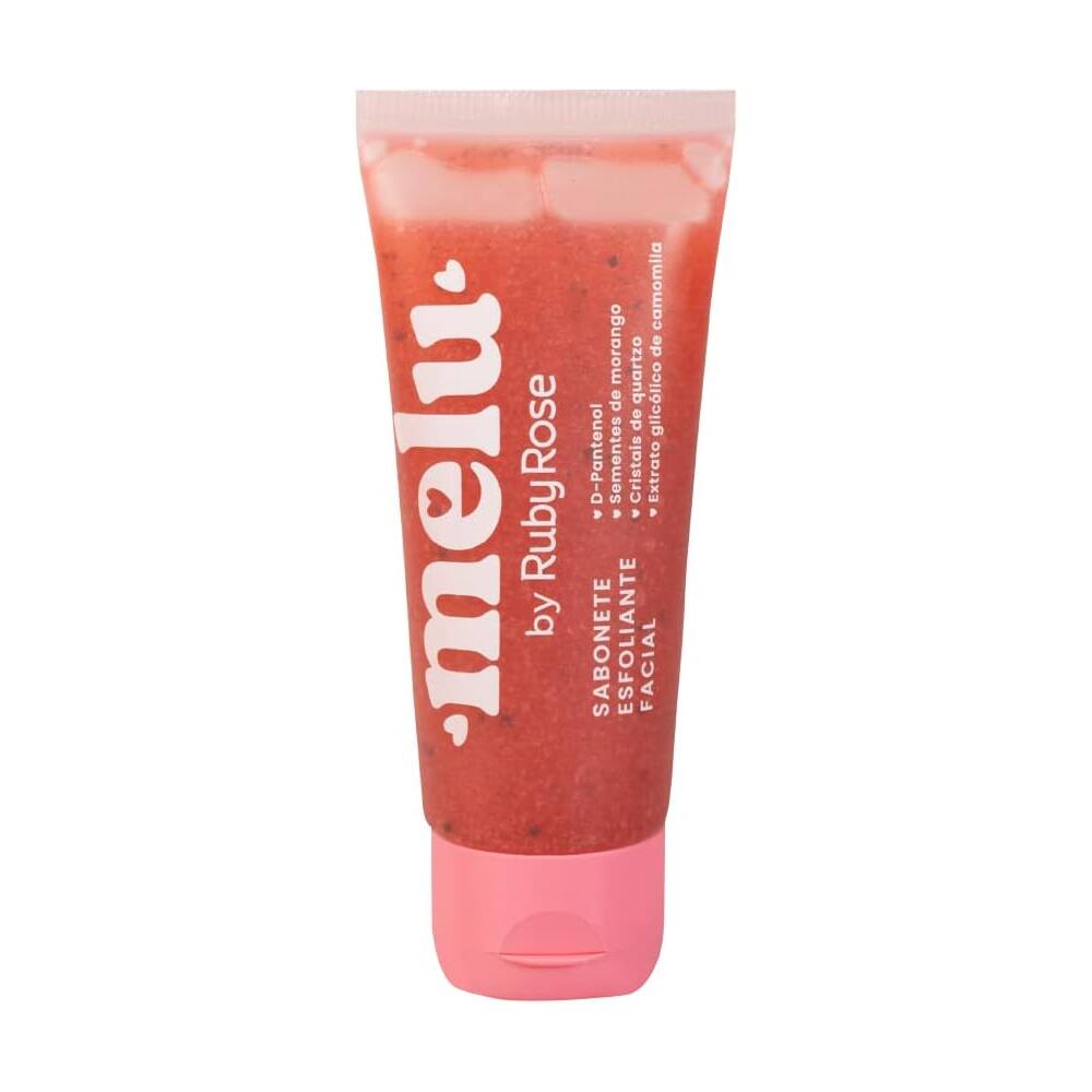 Sabonete Esfoliante Facial - Melu - Morango