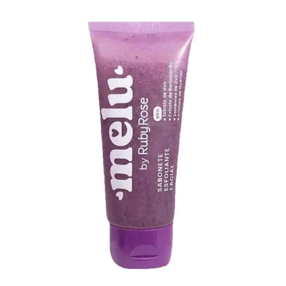 Sabonete Esfoliante Facial - Melu - Uva