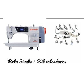 Reta Industrial Siruba completa220v + 18 Calcadores-220v